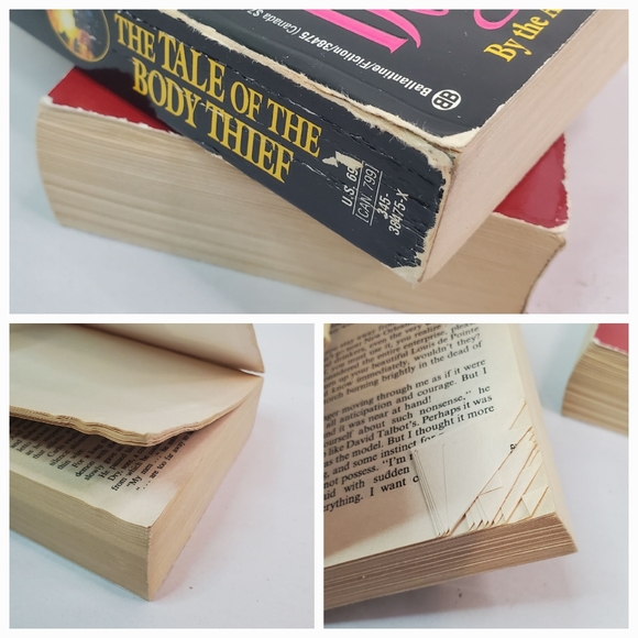 Anne Rice Paperbacks-Lot Of 3 Books: Interview Vampire Body Thief Cry To Heaven - Picture 15 of 16